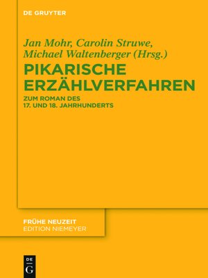 cover image of Pikarische Erzählverfahren